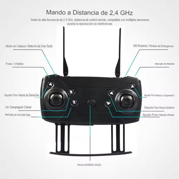 Dron E58 con cámara 4K - Imagen 21