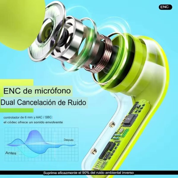 Auriculares inalámbricos Air 31 TWS Bluetooth - 5 colores - Imagen 3