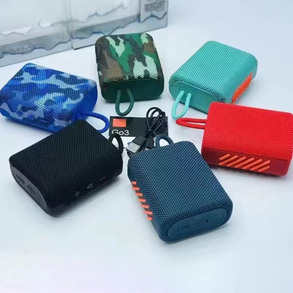 Parlante GO 3 Portátil Bluetooth - 5 colores