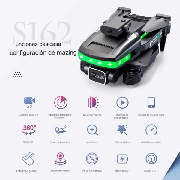 Dron S162 PRO con visión más amplia - Imagen 18