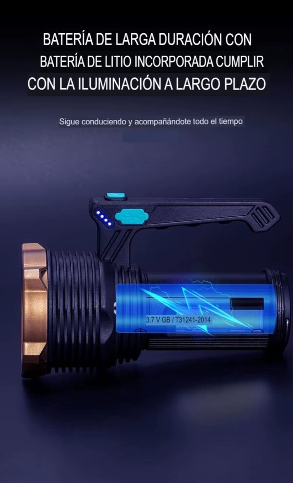 Linterna Foco Recargable - Imagen 3