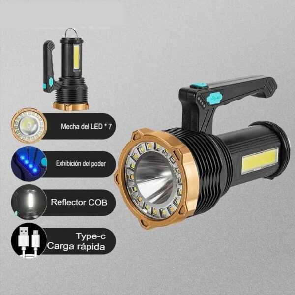Linterna Foco Recargable - Imagen 6