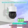 Cámara de Seguridad Solar Inalámbrica WIFI - Imagen 5