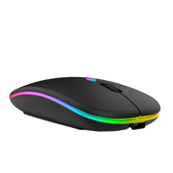Mouse X1 Inalámbrico Recargable 2.4G +  Bluetooth