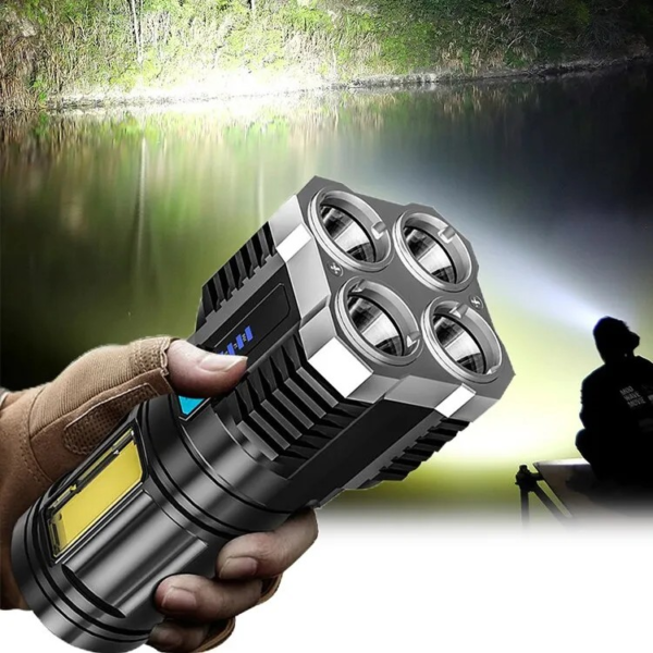 Linterna Recargable de 4 LED - Imagen 3