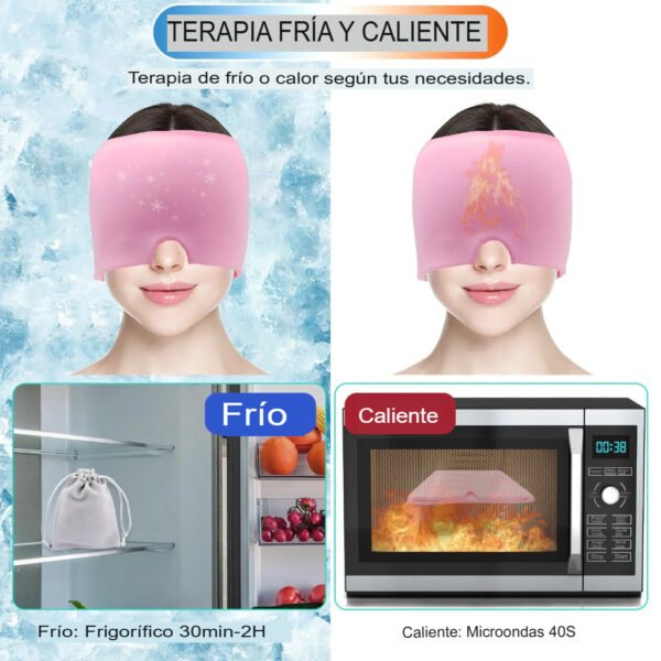 Gorra Dolor De Cabeza Migraña Alivia Calma Desinflama - Imagen 4