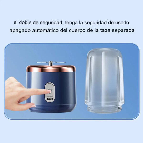 Licuadora Portátil + Vaso Extra - Imagen 6