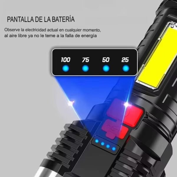 Linterna Recargable de 5 LED - Imagen 4
