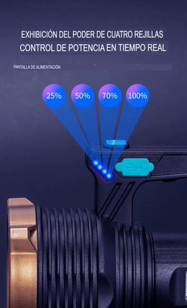 Linterna Foco Recargable - Imagen 7