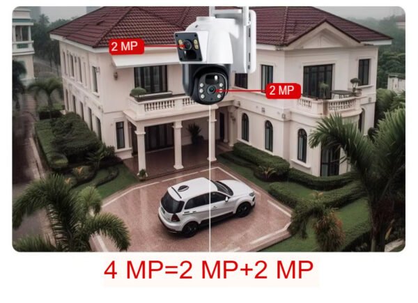Cámara de Seguridad Wifi Ptz Panel Solar Con Batería 8mp - Imagen 10