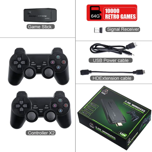 Consola de juegos retro Game Stick Lite 4k