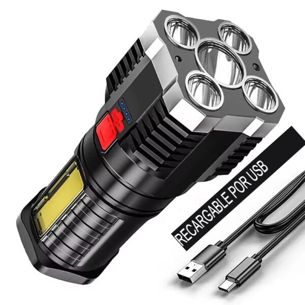Linterna Recargable de 5 LED - Imagen 9